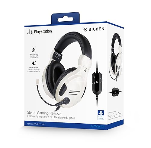 Sony - Auriculares Gaming Stereo, Color Blanco (PS 4)