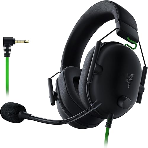 Razer BlackShark V2 X - Auriculares Gaming (Auriculares con cable con controlador de 50 mm, supresión de ruido para PC, Ma...