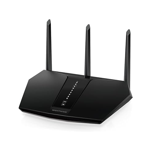 NETGEAR Nighthawk AX5 Router WiFi 6 RAX30, Velocidad AX2400 de 5 transmisiones, Cobertura de hasta 125 Metros Cuadrados, N...