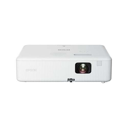 Epson CO-W01 | Proyector WXGA económico | 3LCD | 3000 lúmenes ANSI | Pantallas de hasta 378″ | Fácil configuración | Corre...