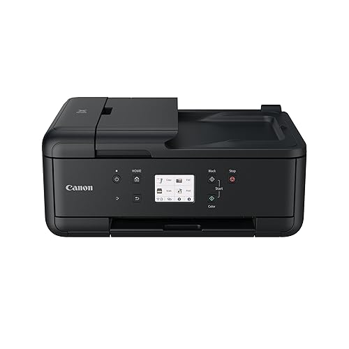 Canon Pixma TR7650 Impresora Multifunción 4 en 1, Sistema de Inyección de Tinta, Copiar, Imprimir, Escanear, Fax, WiFi, 5 ...