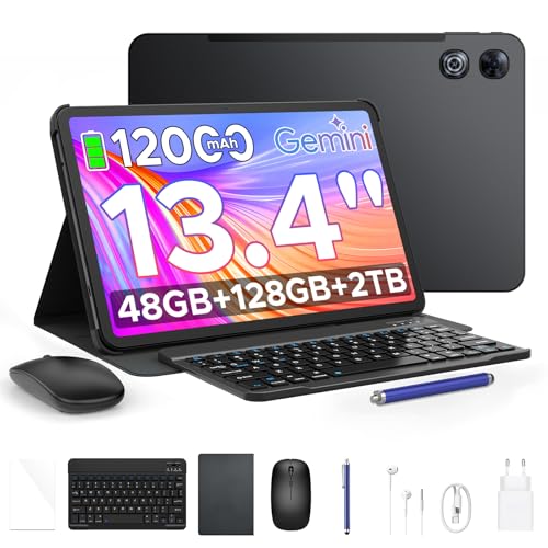 POPUX P13 Tablets 13.4 Pulgadas, 2.4K 120Hz Tablet Android 16...